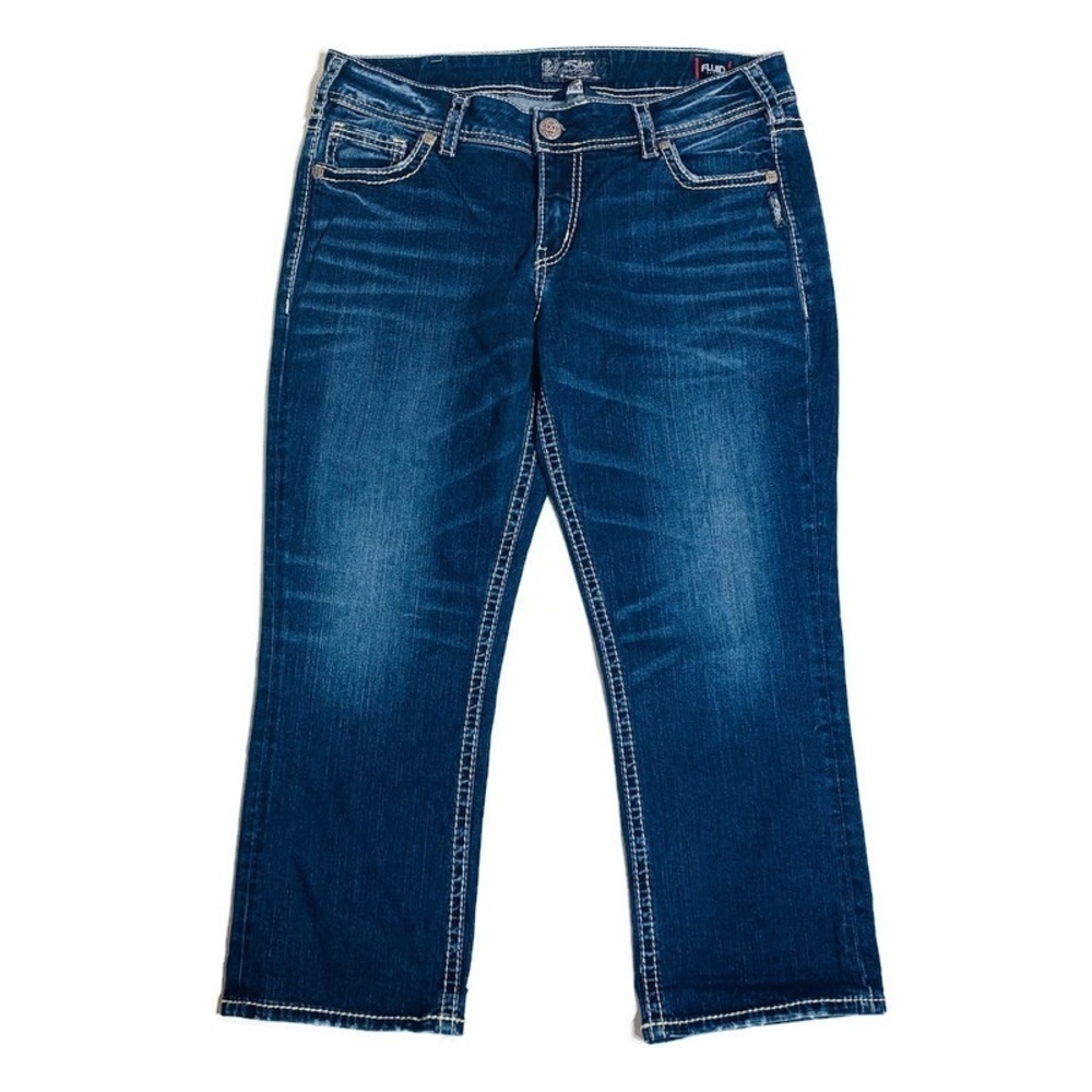 Silver Suki cropped low rise jeans‎